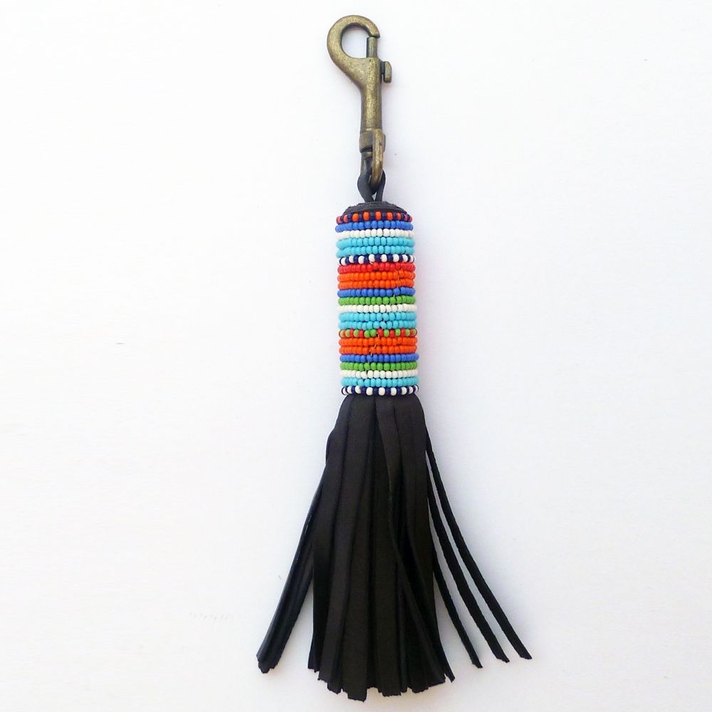 Large Tassel 11 Tassel Keychains