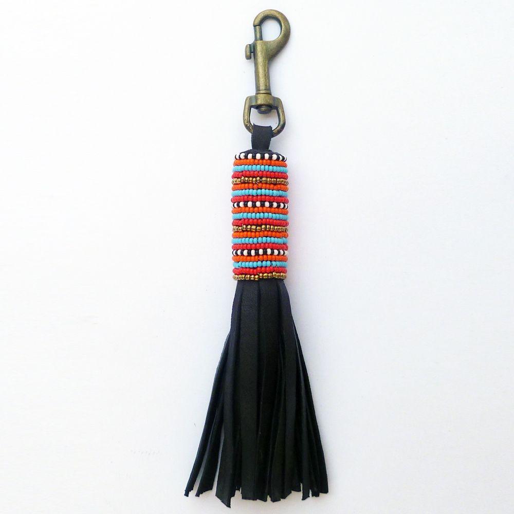 Large Tassel 12 Tassel Keychains